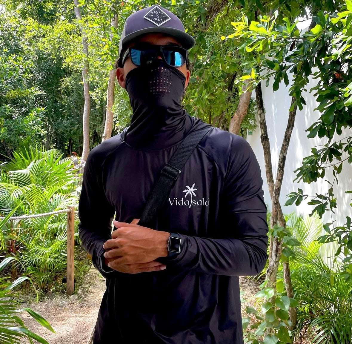 Hooded rashguard
