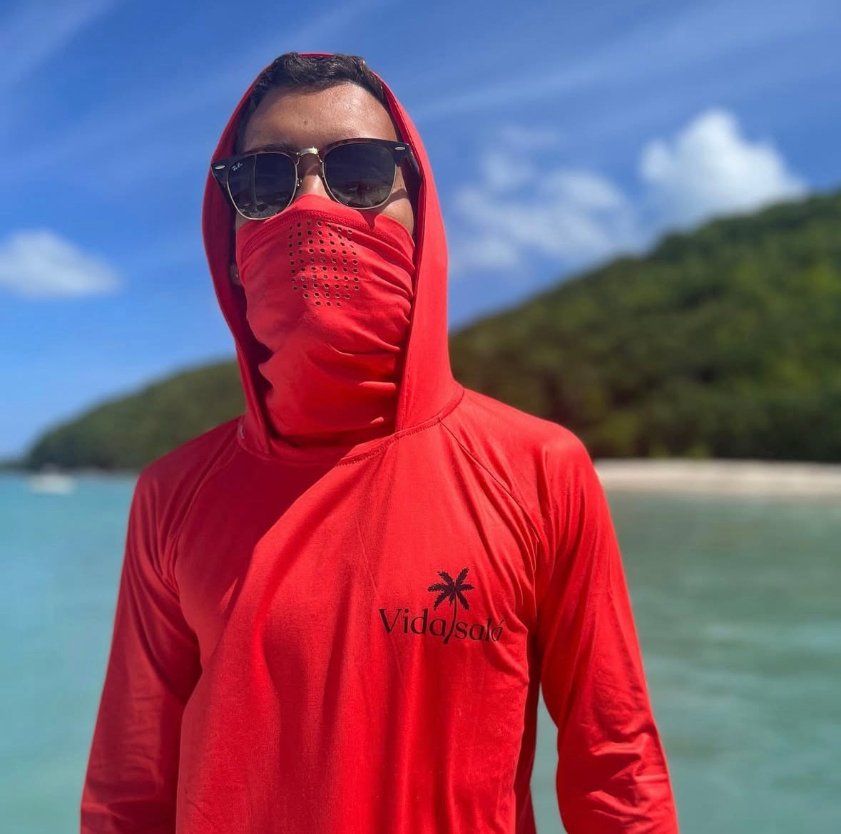 Hooded rashguard